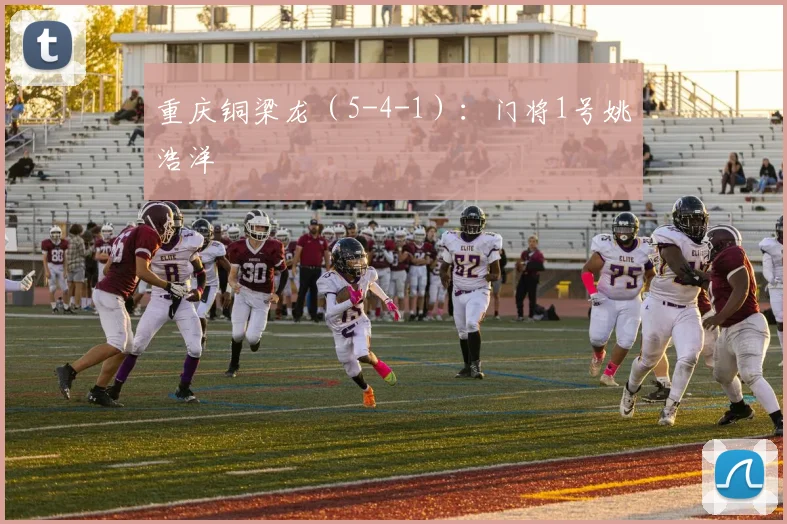 重庆铜梁龙（5-4-1）：门将1号姚浩洋